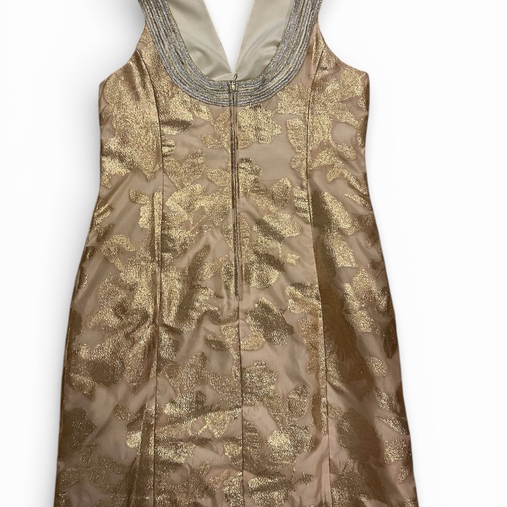 Lilly Pulitzer Gold Mini Dress - Picture 7 of 8